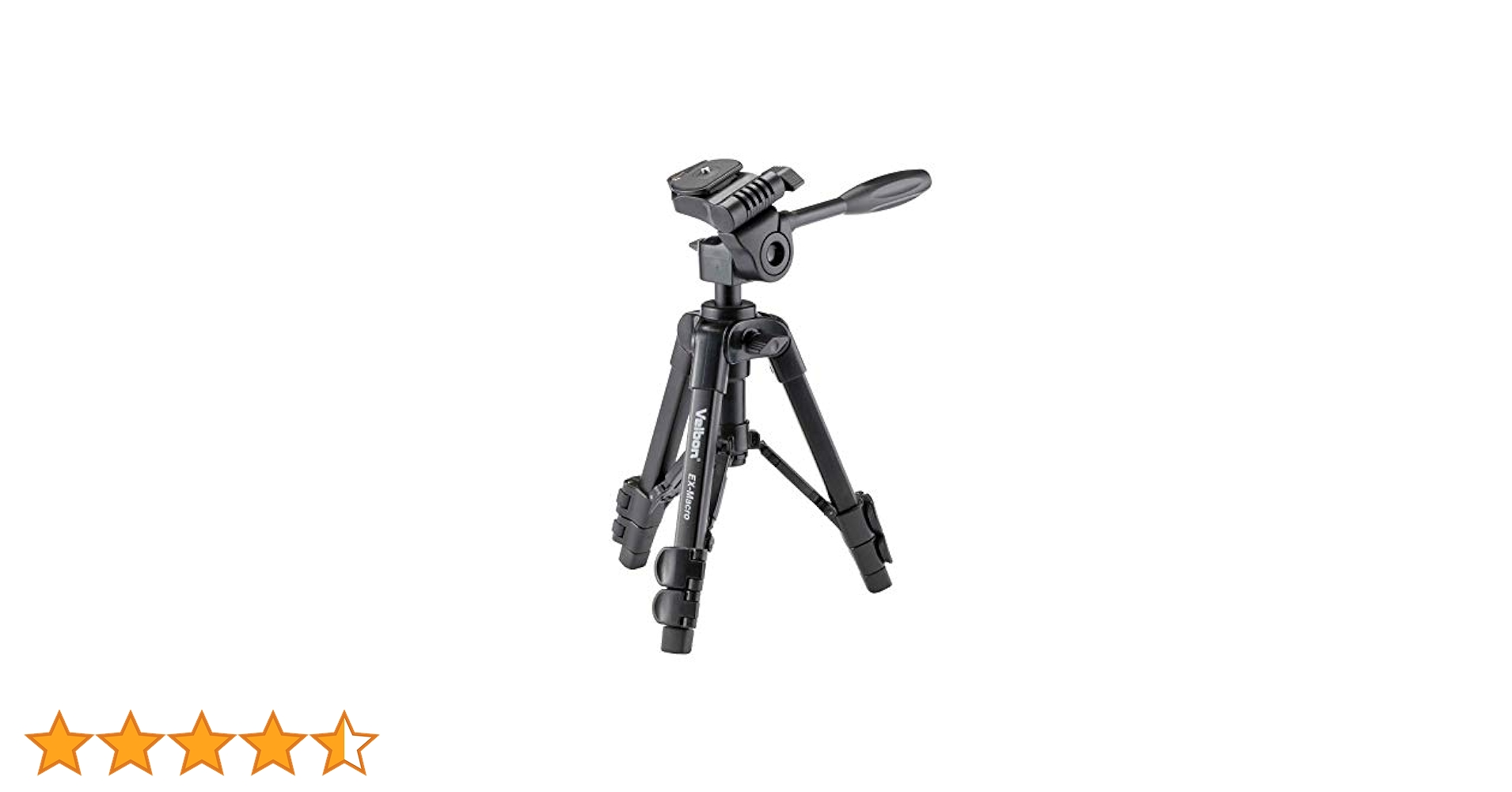 Amazon | Velbon 卓上三脚 EX-Macro 3段 レバーロック 脚径17mm